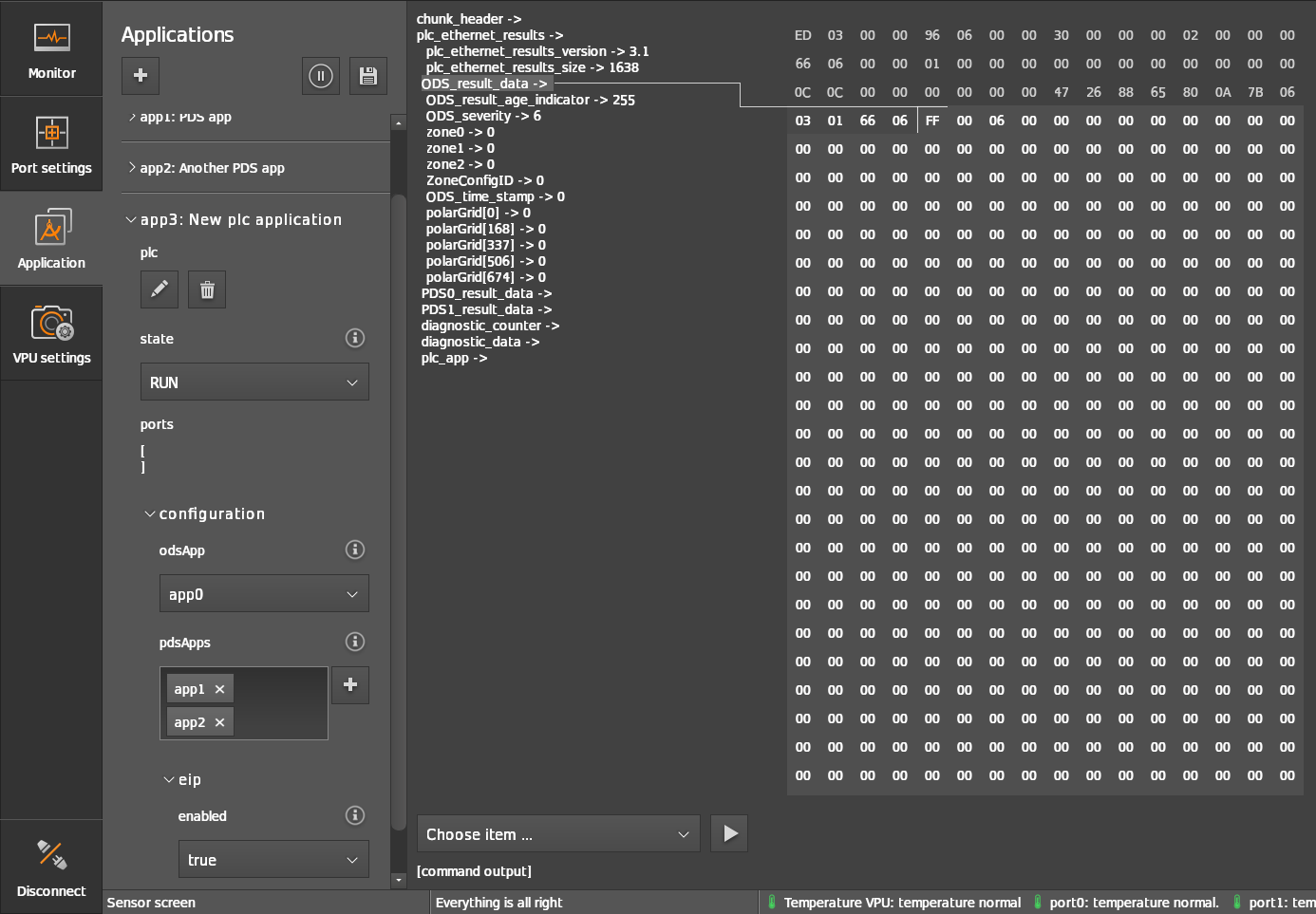 Creating PLC application