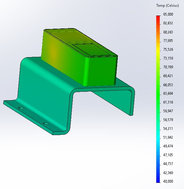 Aluminum bracket 100x120 mm²