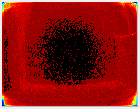 Noise image with temporal filter