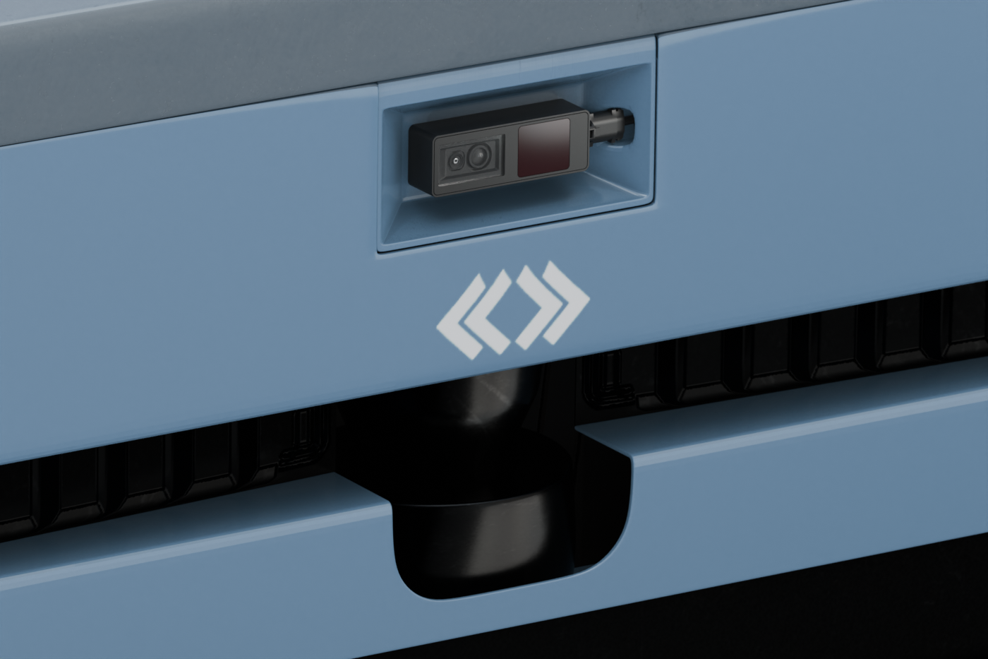 O3R mounting, side AMR camera